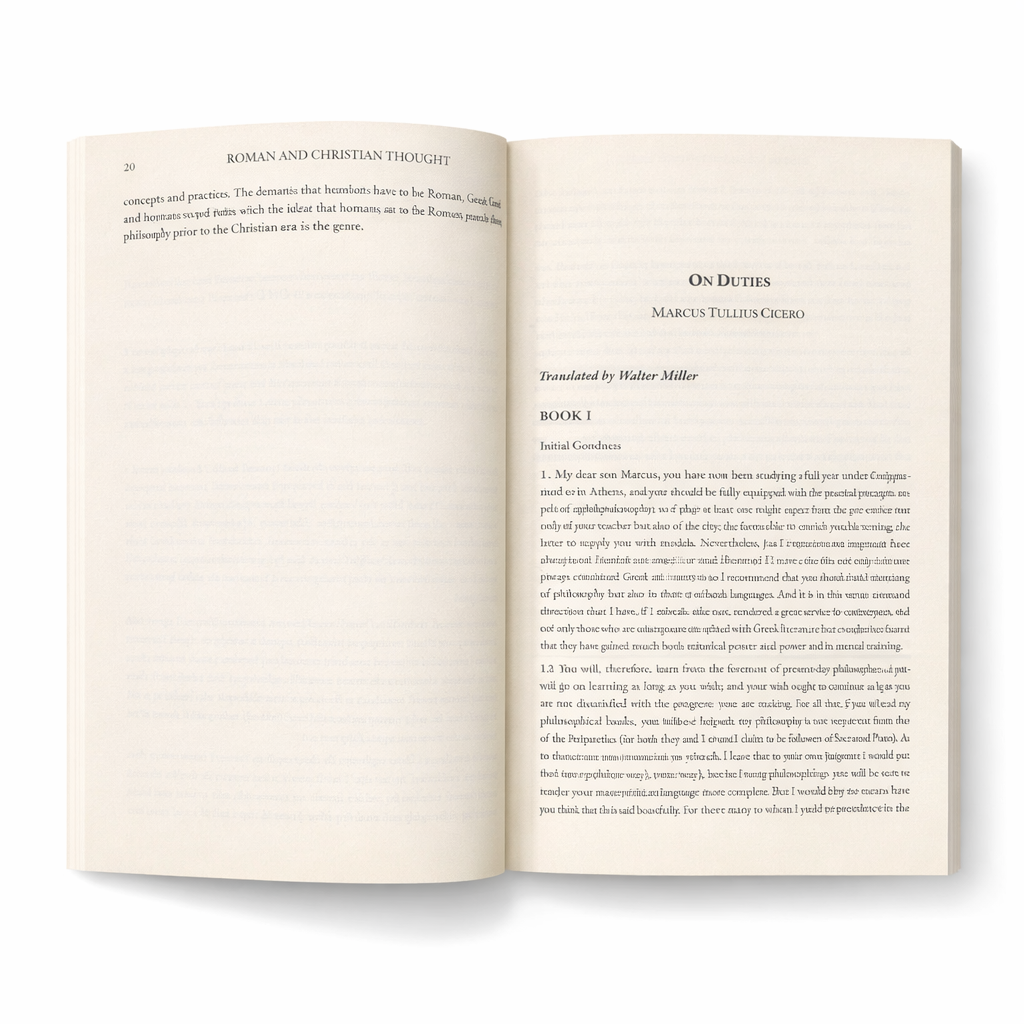 Roman and Christian Thought